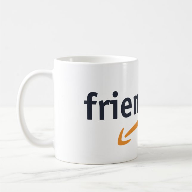 TAZA DE CAFÉ FUNNY FRIENDZONE FOR GIRLFRIEND AND BOYFRIEND GIFT (Izquierda)