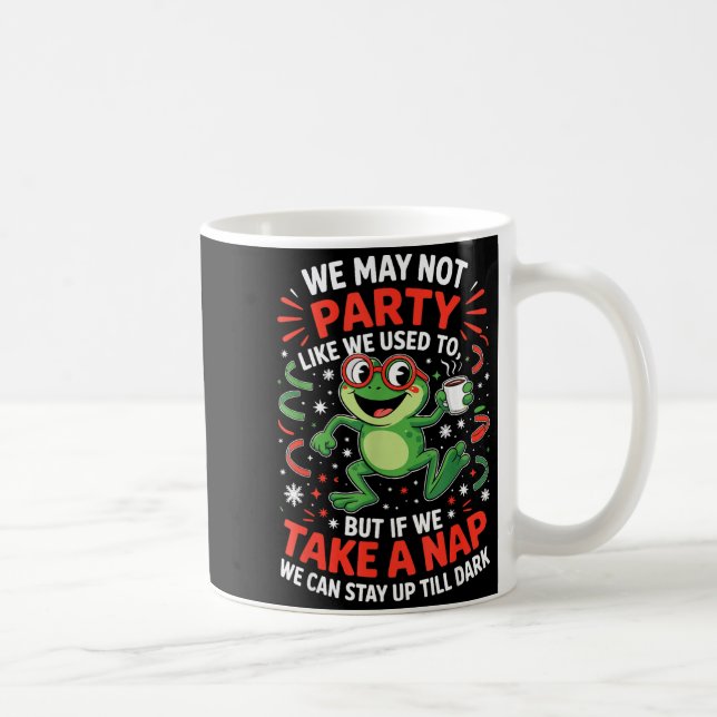 Taza De Café Funny Frog Nap Party For Sleep Lovers And Amphibia (Derecha)