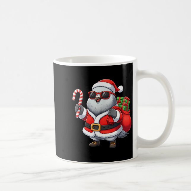Taza De Café Funny Geon Christmas Santa Outfit Xmas Boys Girls  (Derecha)