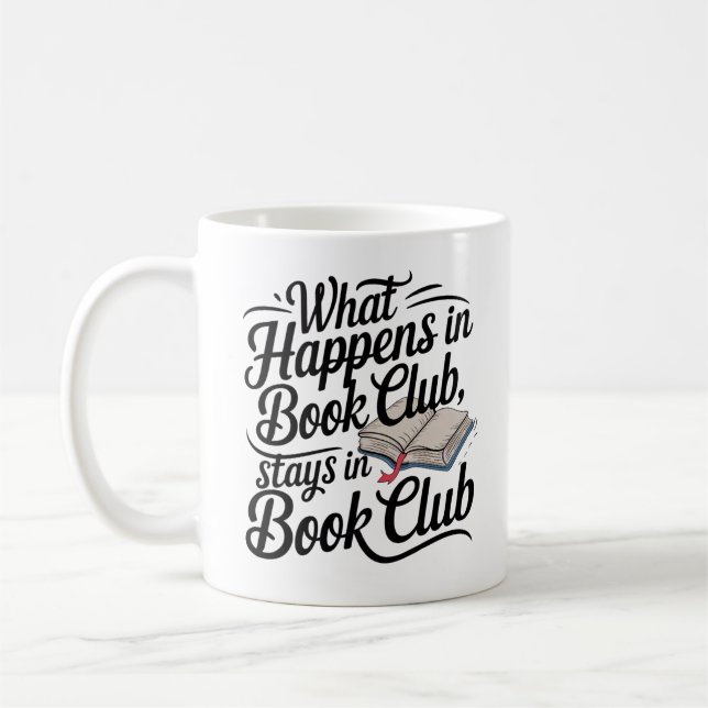 Taza De Café Funny Gift for Book Lovers (Izquierda)