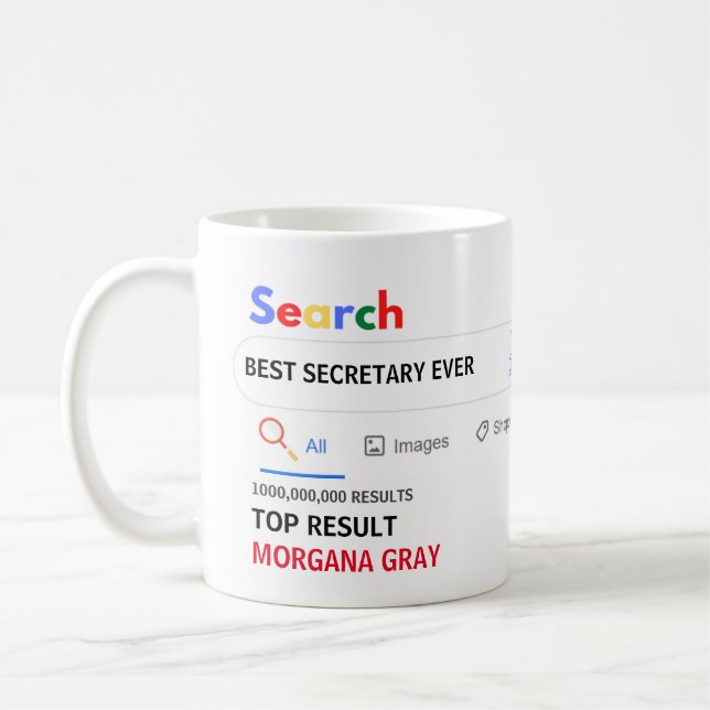 Taza De Café Funny Gifts Coworker Colleague BOSS Secretario de  (Izquierda)