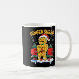 Taza De Café Funny Gingerbread Man Gingershred Gym Bodybuilding