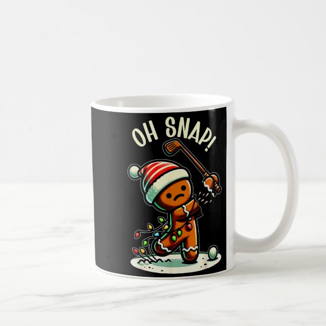 Taza De Café Funny Gingerbread Man Pajamas &amp; Pjs Xmas Holid (Derecha)