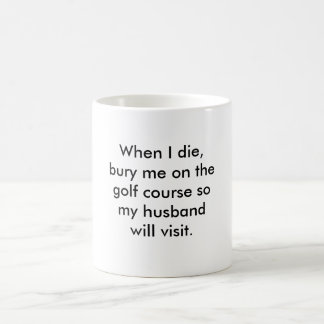 Taza De Café Funny Golf Mug