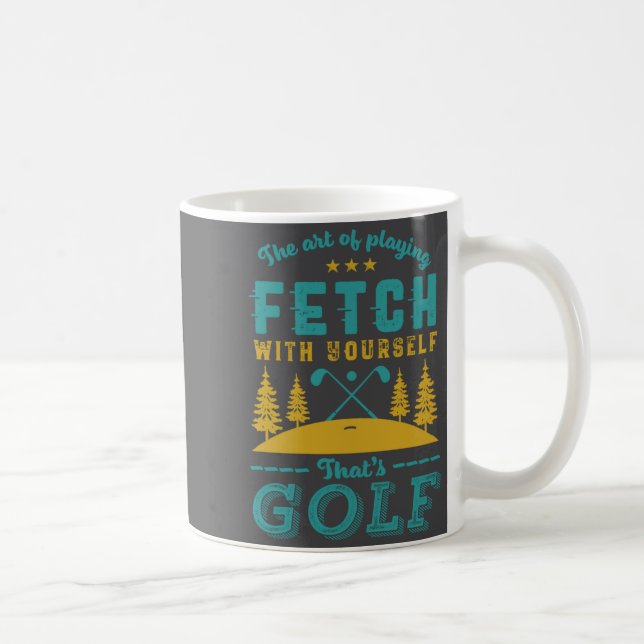 Taza De Café Funny Golf Player Quote Golfers Love Golfing Srt  (Derecha)