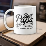 Taza De Café Funny Golfer Mejor Papa por el Día del Padre Foto<br><div class="desc">Funny Golfer mejor papá por Par Photo's Day Coffee Mug</div>