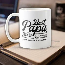 Taza De Café Funny Golfer Mejor Papa por el Día del Padre Foto 