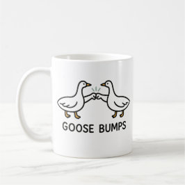 Taza De Café Funny Goose Bump Personalizado | Fist Bump Geese A