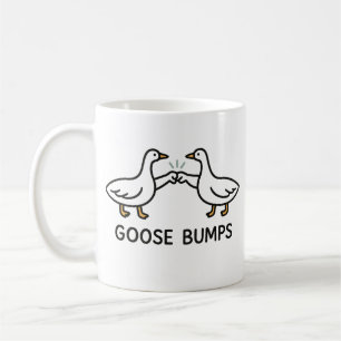 Taza De Café Funny Goose Bump Personalizado   Fist Bump Geese A