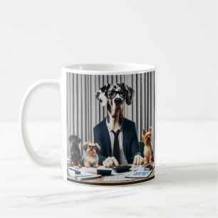 Taza De Café Funny Great Dane Mantle