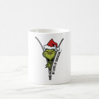 Taza De Café Funny Grinch Mug, Sarcastic Christmas Coffee Mug,