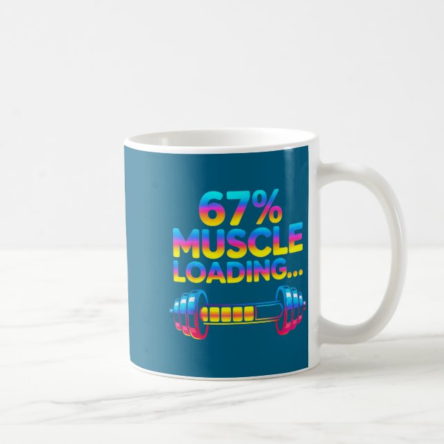 Taza De Café Funny Gym Meme 67  (Derecha)