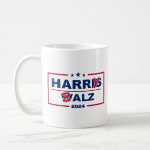 Taza De Café Funny Harris Walz 2024 Harry Balz 2024