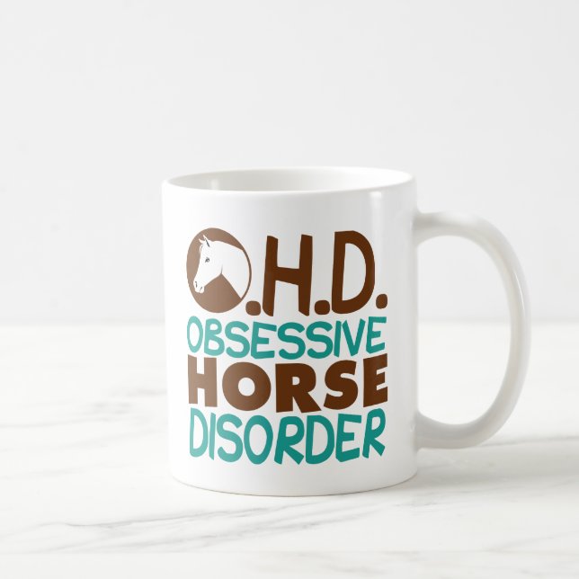 Taza De Café Funny Horse Lover (Derecha)