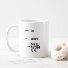 Taza De Café Funny Humor Coffee Quote Mood Mug