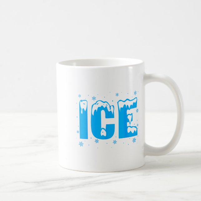 Taza De Café Funny Ice Costume Halloween 2024 Family Matching  (Derecha)