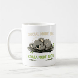 Taza De Café Funny Introvert Koala Coffee Mug