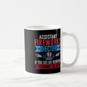 Taza De Café Funny Istant Director de Fuegos Artificiales Te Ej