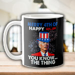 Taza De Café Funny Joe Biden<br><div class="desc">Las Mujeres Graciosas Joe Biden Feliz 4 De Julio Confundido Diseño Del Día De Pascua. Regalo del Orgullo Patriótico Estadounidense para el 4 de julio, Día de la Independencia, Día de los Veteranos, Día de la Conmemoración, Día del Trabajo, Día del Presidente</div>