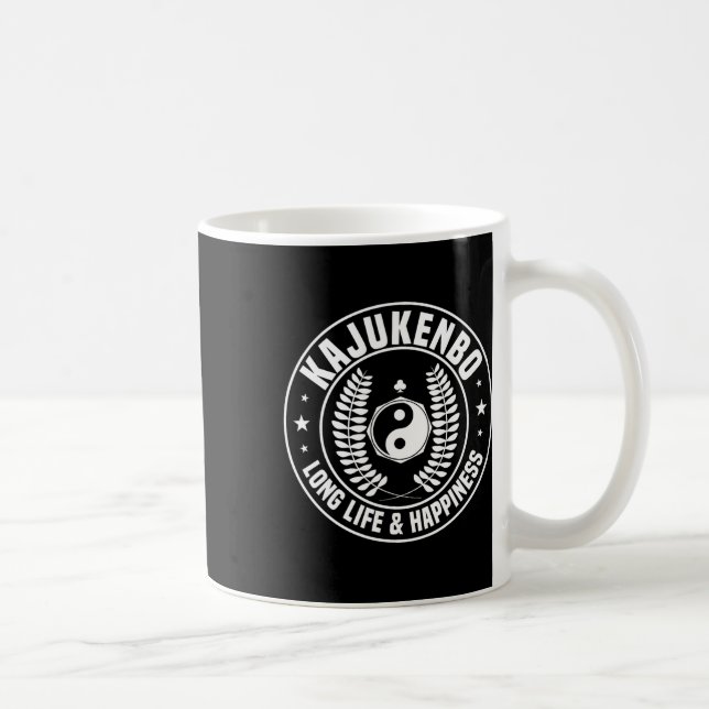 Taza De Café Funny Kajukenbo Diseño Boxeo Karate Judo Kenpo (Derecha)