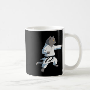Taza De Café Funny Karate British Shorthair Cat