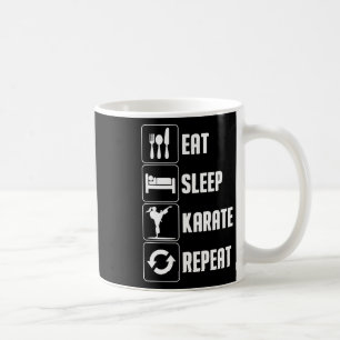Taza De Café Funny Karate Design Para Hombres Las Mujeres Comen