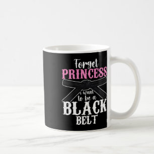 Taza De Café Funny Karate Design Para Mujeres Chicas Cinturón N