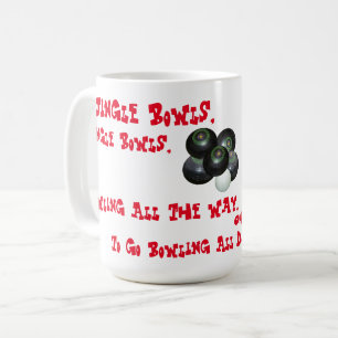 Taza De Café Funny Lawn Bowls Navidades, Coffee Mug