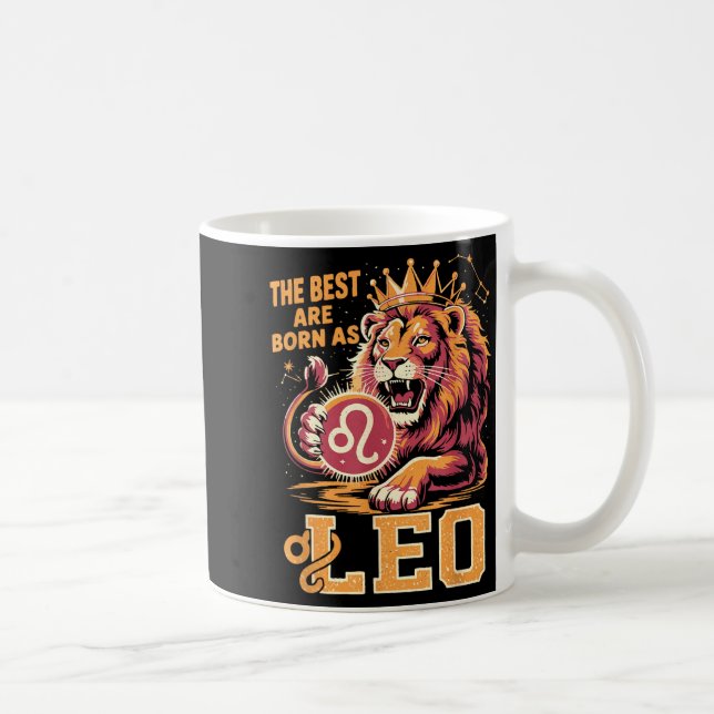 Taza De Café Funny Leo Birthday Quote Astrology Horoscope Gift  (Derecha)