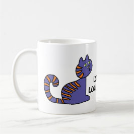 Taza De Café Funny Love Me Love My Cat