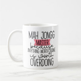 Taza De Café Funny Mah Jongg