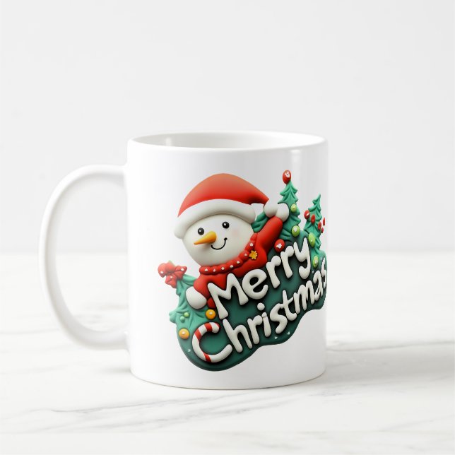 Taza De Café funny merry christmas  (Izquierda)
