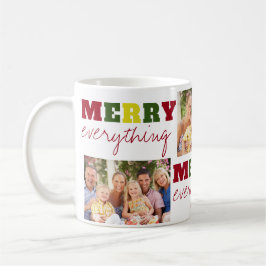 Taza De Café Funny Merry Everything 3 Navidades de fotografía d