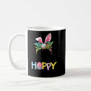 Taza De Café Funny Messy Bun Hair Un Hoppy Lunch Lady Bunny Ea