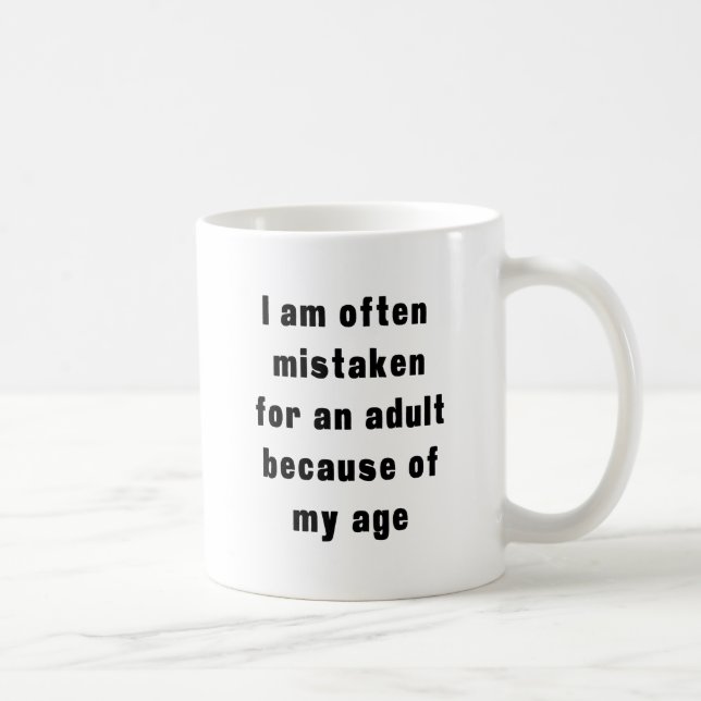 Taza De Café Funny Millenial Mug (Derecha)