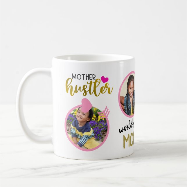 Taza De Café FUNNY MOM CITA A FOTO MUG - Divertida, moda (Izquierda)
