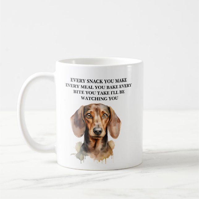 Taza De Café Funny Mom Mug – Every Snack You Make, (Izquierda)
