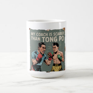 Taza De Café Funny Muay Thai Coach Classic Mug - Vintage
