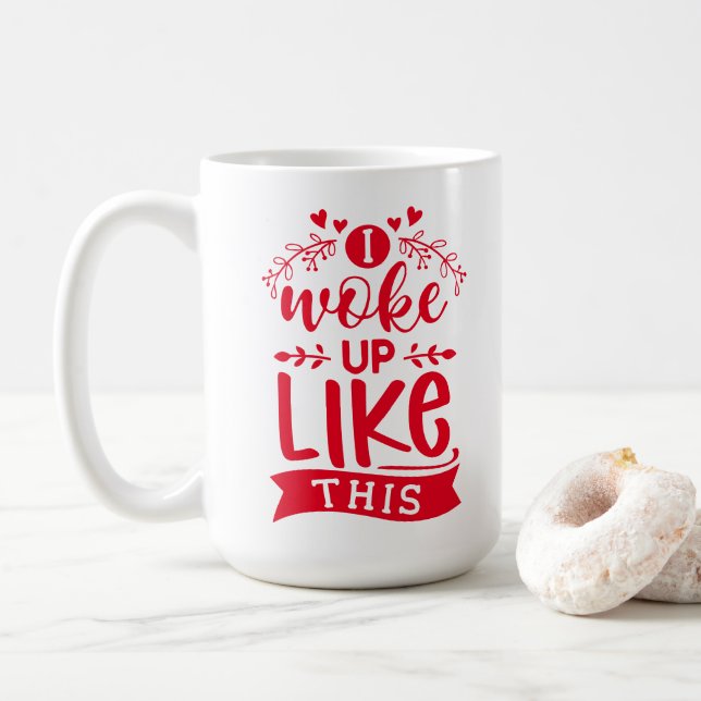 Taza De Café Funny Mug (Con donut)