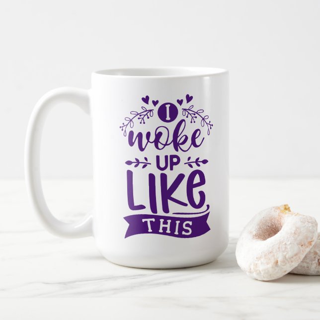 Taza De Café Funny Mug (Con donut)