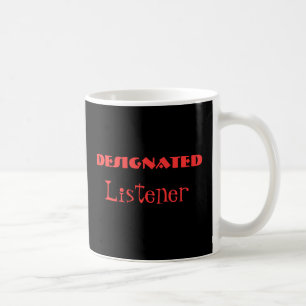 Taza De Café Funny Mug, agente de escucha designado