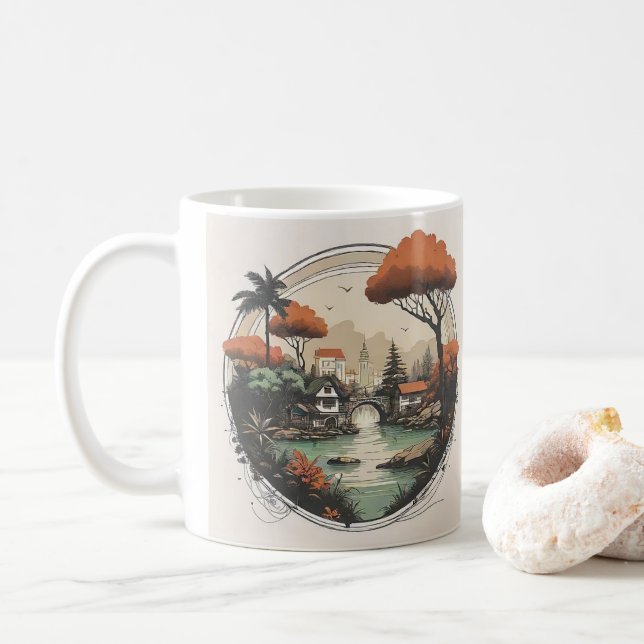 Taza De Café Funny Mug For Nature Lovers XIV 1 (Con donut)