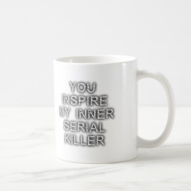 Taza De Café Funny Mug Inner Serial Killer (Derecha)