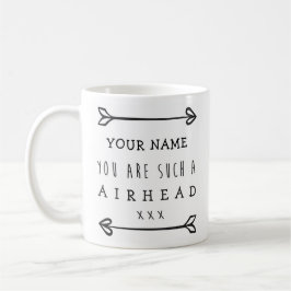 Taza De Café Funny Mug Personalizado - Airhead