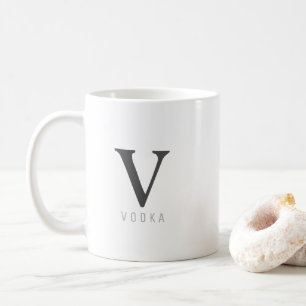 Taza De Café Funny Mug Vodka Trendy