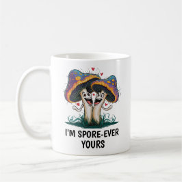 Taza De Café Funny Mushroom