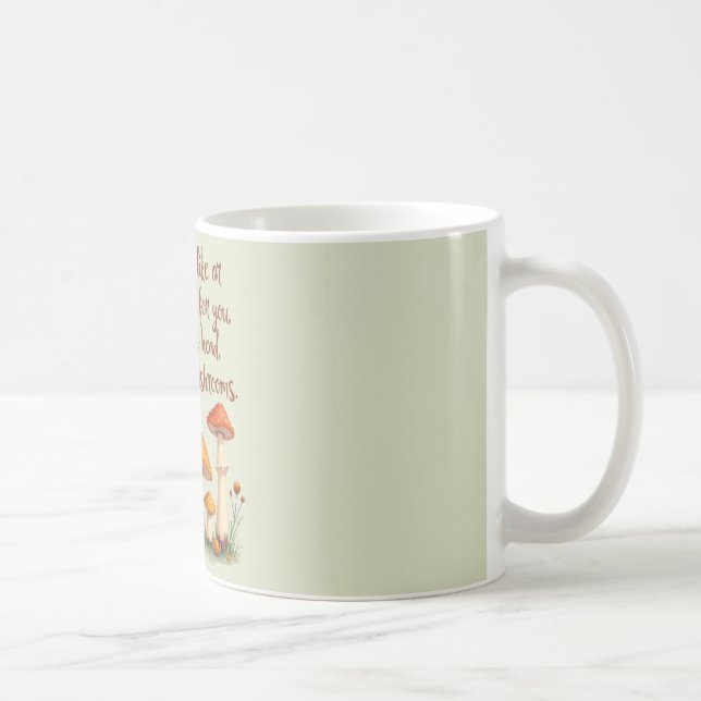 Taza De Café Funny Mushroom Mug | Café de hongos mágicos (Derecha)