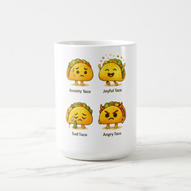 Taza De Café Funny National Taco Day Coffee Mug (Centro)