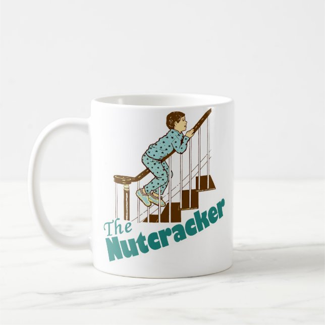 Taza De Café Funny Navidades Nutcracker (Izquierda)
