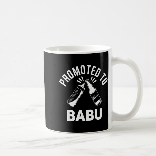 Taza De Café Funny New Grandpa Pregnancy Announcement Promoted  (Derecha)